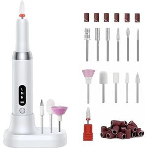 Elektrische Nagelpolijstmachine Boren Professionele Nagels Slijpen Polijsten Dode Huid Verwijderen Kunst Schuren Vijl Pen Manicure Machine