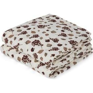 Hydrofiele doeken - Biologisch katoen - Set van twee 70x70 - Organic - Nature Leaf - Nuuroo - Deens Design