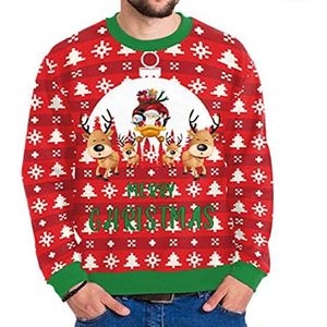 Kersttrui - Winter rendier pullover voor heren en dames,Perfecte wintercadeaus voor vrienden, families en meer