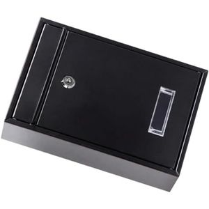 Postdozen Brievenbus Brievenbussen Buitenmuurbrievenbus Decor Secure Letter Decoratief Metalen Voor Buitenkantoor Pakketkast