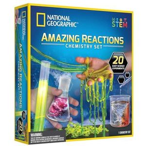 National Geographic JM80599U Set Educatieve Wetenschappen Leeftijd 8+ met 20 eenvoudige experimenten | Fascinerende kinderen STEM-speelgoed geschenken voor 8+ jaar oude jongens en meisjes, geweldige