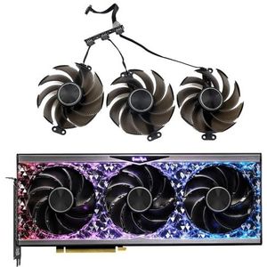 RTX4090 GameRock-ventilator 90 mm videokaartkoelventilator voor Palit voor GeForce RTX 4090 4080 4070 Ti voor GameRock OC-ventilator(C-Fan)