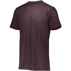 Augusta Sportswear Tri-Blend T-Shirt S Maroon Heather