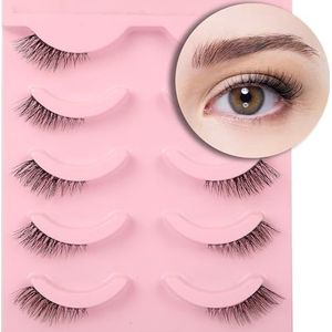 Valse EWispy Clear Band 1/3/4 Wimpers Multipack, Lash Clusters, Half Lash