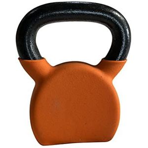 ab. Premium Cast Iron, Vinyl Half Coating Kettle Bell for Gym & Workout- Kettlebell 6 KG