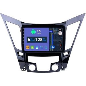 RoverOne Autoradio GPS voor Hyundai Sonata 8 I40 I45 2011 2012 2013 2014 2015 Carplay Android Auto Stereo Hoofdeenheid Bluetooth WiFi Radio Speler Sat Navigatie