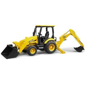 bruder 02427 - JCB MIDI CX graaflaadcombinatie, bouwplaats, bouwvoertuig, graaflaadcombinatie, speelgoed