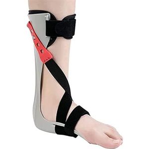 Orthese-voetafval, enkel-voet-orthese, steunvoet afvalorthese, zenuwletsel, druk verlichten, revalidatieuitrusting, Varus Correctie, fractuur, stevige voetsteun voor mannen (lood, S)