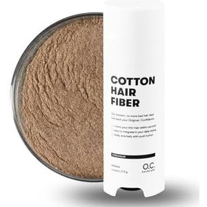 O.C. HAIRCARE Strooihaar voor haarverdichting, voor scheiding, kale plekken op het boven- en achterhoofd, aanbevolen door toonaangevende salons, 11 kleuren, duurzaam strooihaar (donkerblond)