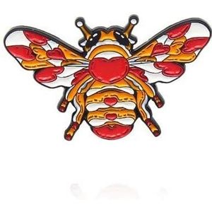 Creatieve Trendy Cartoon Dier Vlinder Drop Revers Broche Badge Pin Denim Tas Gift Mannen Vrouwen Mode-sieraden Decoratie-Style.6