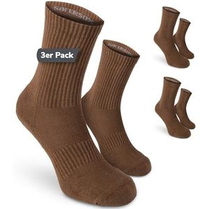 Safersox muggenwerende sokken, 1 Paar, Mokka, 35-38