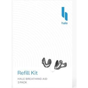 Hale Navulkits voor neusademhalingshulp | Dagelijkse slijtage-dilatator voor neusobstructie, snurken, fitness | preventie van mondademhaling | Betere slaaphulp (medium)..