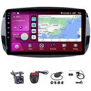 Android Touch Screen Car Stereo 10 Inch Car Stereo Radio Plug And Play Autotoebehoren Autoradio Met Bluetooth En Navigatie En Achteruitrijcamera Voor Mercedes Benz Smart 453 Fortwo 2016-2020(M100S W