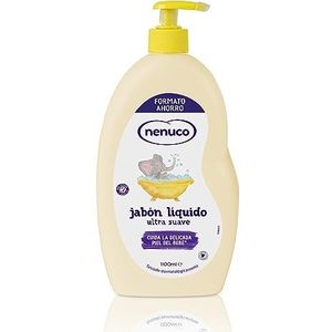 Nenuco Ultra zachte vloeibare zeep met aloë vera voor lichaam en haar, Economy Format 1100 ml