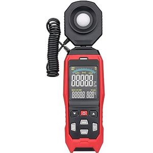 Luxmeter Digitale Fotometers Kleurrijk Scherm Met Temperatuursensor USB Aansluiting Licht Luxe Meters Lux Meter Effectief en veelzijdig(632B)