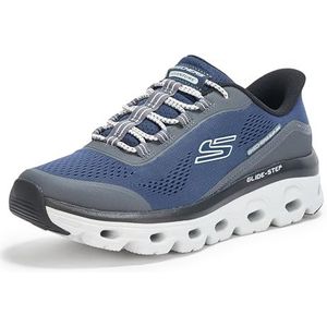 Skechers - Glide-Step Sole - Slip-on Sneakers - Donkerblauw - Heren