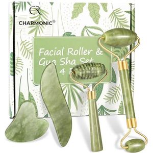 Jade Roller voor gezicht Massager,Anti-Aging gezicht natuurlijke Jade Stone Roller Massage