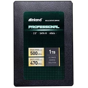 Inland Professionele 1TB SSD 3D NAND SATA III 6Gb/s 2,5"" 7mm interne Solid State Drive (1T)