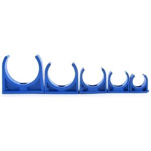 PVC-waterleidingklemmen, U-vormige PVC-buisklem, 10 stuks, veelkleurig, 20-63 mm(Blue,32mm)