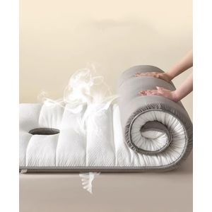 Wit,70 * 190 * 6cm,Lash Bed Foam Topper voor Massage Bed Tafel Kussen met Gat en Elastische Riemen Anti-Slip Schoonheid Tafelbladen Massage Tafel Pad voor Massage, SPA, Salon