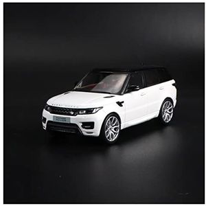 Schaal afgewerkte modelauto 1/43 Voor Land Rover Range Rover Sport 2014 SUV Legering Diecast Auto Model Simulatie Voertuig Collectible Miniatuurreplica-auto