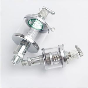 Kijkglas Oliebeker, Zwaartekracht Druppeltoevoer Olie-smeerapparaat Met Naaldventiel, M6-M16 Buitendraad, 16 Ml-600 Ml Inhoud (1 Stuk) | Precieze Stroomregeling(M14x1.5-100ML)