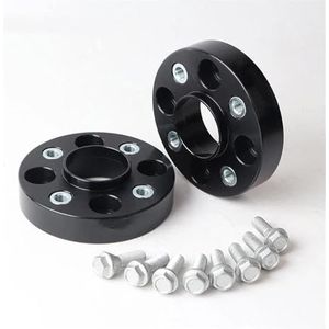 Aluminium Spoorverbreders Voor BMW 4-gats M12x1.5 2 Stuks 20/25/30/35/40 Mm Steek 4x100 56,1 Mm Wielafstandshouderadapter Stuks Wielbouten(35mm)