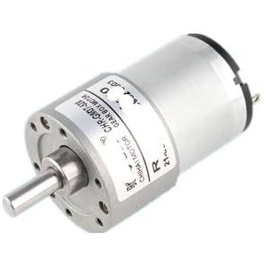 6 V 12 V24 V GM37-528 DC-reductiemotor met hoog koppel 520 motor langzame snelheid (64 rpm, 12 V)