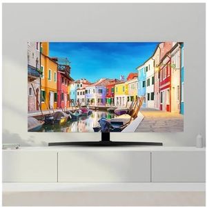 WLTYSM Tv-afdekkingen voor buiten, tv-afdekking, stofbeschermingsdoek, 81 - 70 cm hoog, kwaliteit, huishouden, gebogen tv, universele buiten- en tv-beschermingsbehuizing (02,55 inch 130 x 80 cm)