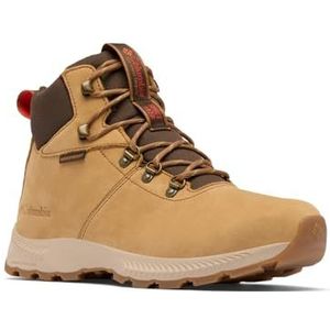 Columbia Heren Landroamer Explorer Waterdichte Nubuck Wandelschoen, 2024 Curry/Papaver Rood, 46 EU