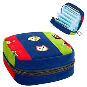 Opbergtas voor maandverband Pads, Menstruatie Cup Pouch, Periode Bag Organizer voor vrouwelijke Pads Tampons, huisdier