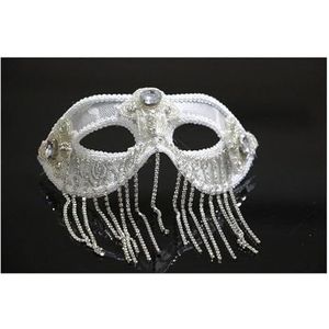 Het masker van het bal Polyester halfgezichtsmasker for dames met veer for bruidsfeesten, veelkleurig(Purple)