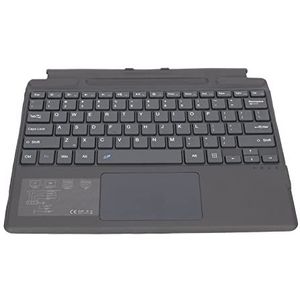 Draagbaar Tablettoetsenbord, Bluetooth Magnetisch Draadloos Toetsenbord Zwart Oplaadbaar Ultraslank voor Pro 8 voor Pro X