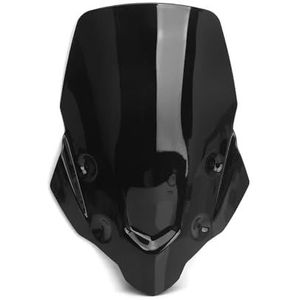 Voor XL750 Voor Transalp XL 750 2023-2024 Motorfiets Deflector Voorruit Windgeleider(Zwart)