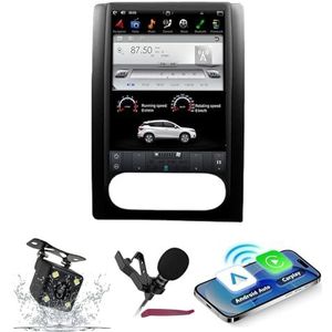 Android 15 Autoradio Navi voor N-issan X-Trail (2007-2012) 10.4 ""Touchscreen Car Multimedia Player met draadloze carplay GPS-navigatie Bluetooth5.0 HIFI FM 5G-WiFi SWC DSP MIC,6g+128g