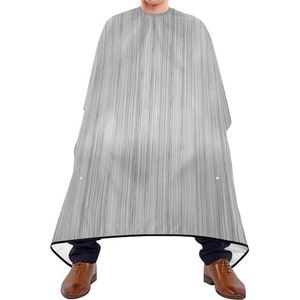 Kapper Schort Cape Verticaal Grijs Abstracte Olie Textuur Strepen Teal Lijnen Kapper Kapper Cape Vlekbestendig Haar Snijjurk Professionele Kapper Jurk Voor Familie Vrouwen Mannen