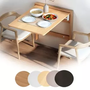 Duoruameng Opvouwbare salontafel, massief hout, bijzettafel met