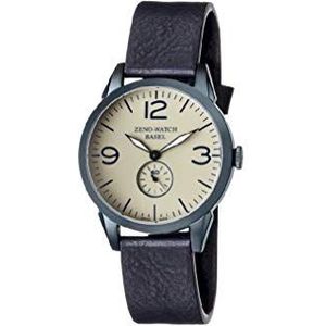 Zeno-Watch Heren Horloge - Vintage Line Kleine Tweede Blauw - 4772Q-bl-i9