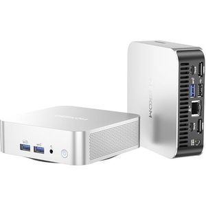 GEEKOM A6 - Mini PC - AMD Ryzen 7 6800H - 32GB DDR5 RAM - 1TB SSD - Windows 11 Pro