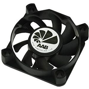 AABCOOLING Fan 5-50 mm ventilator voor pc-behuizing, stil en efficiënt, zuinige serie van AAB, 12 V, pc-ventilatie, 5 cm, ventilator PC, 21 dB (A) 10,9 m³/h