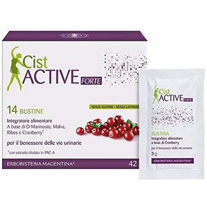 Erboristeria Magentina Cistactive Forte zakjes, 14 stuks