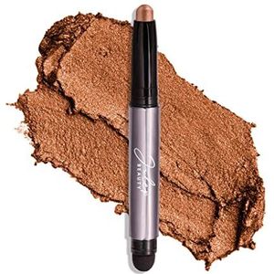 Julep Oogschaduw 101 Crème-to-Powder Oogschaduwstick (Copper Shimmer) Langdurige, waterdichte oogschaduw, mengbare, kreukvrije oogschaduwstick met ingebouwde vlekkerige oogschaduw - glinsterende