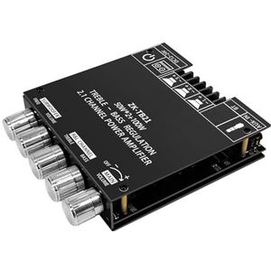 Versterker, YS-XPS Audio-eindversterker 2x150W TDA7498E Krachtige audiomodule 2.0 Dual Channel Bluetooth-compatibel 5.0 for thuisbioscoop(ZK-TB21 50WX2 100W)