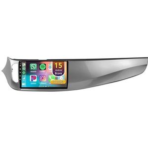 Android 15 Radio,voor Alfa Romeo Giulietta 2015-2018, 9 inch Touchscreen Autoradio met Wireless CarPlay Android Auto Bluetooth WIFI GPS-navigatie swc(A 4core (2G+32G))