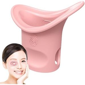 Oogspoelbeker, veilige siliconen oogspoeloplossing, draagbaar, niet-irriterend badreinigingsbeker, oogspoelreinigingsset voor eerstehulpsets, reizen en thuisgebruik