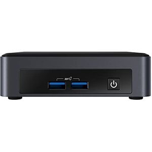 NUC BKNUC8I3PNK PC/Workstation Barebone UCFF zwart BGA 1528 i3-8145U 2,1 GHz