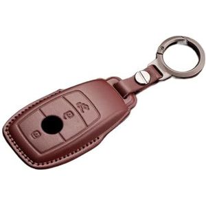 Autosleutel beschermhoes CLE CLA GLC W177 W205 W213 W222 X167 Voor Lederen Auto Afstandsbediening Sleutel Case Cover Autosleutelzakje Shell Voor A C E S G Klasse Sleutel Shell(6)