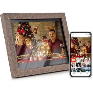 10.1Inch WiFi Digitaal Fotolijstje Cloud 1280 * 800 IPS Touchscreen 16GB Opslag Deel Foto's Via APP Eenvoudig Delen Momenten