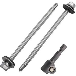 Vis pour meubles - Ajusteur de pieds 6 mm x 18 mm x 15 mm - 20 pièces