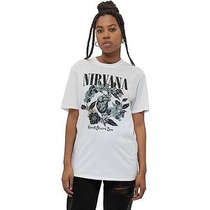 Nirvana Heart Shape Box T-shirt wit XL 100% katoen Band merch, Bands